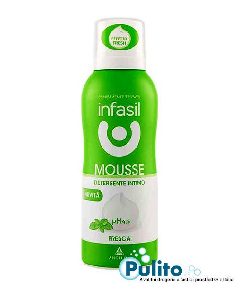 Infasil Mousse Fresca pH 4,5, intimní pěna 150 ml.