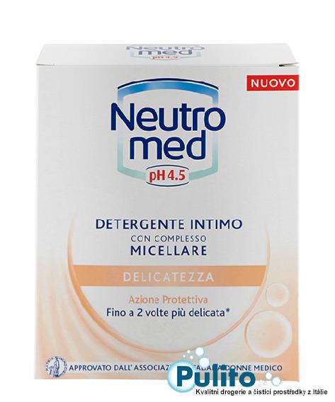 Neutromed pH 4,5 Delicatezza Micellare, intimní gel pro ženy v produktivním věku 200 ml.