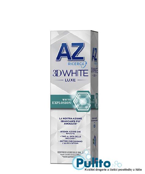 AZ 3D White Luxe White Explosion, extra bělící zubní pasta 75 ml.