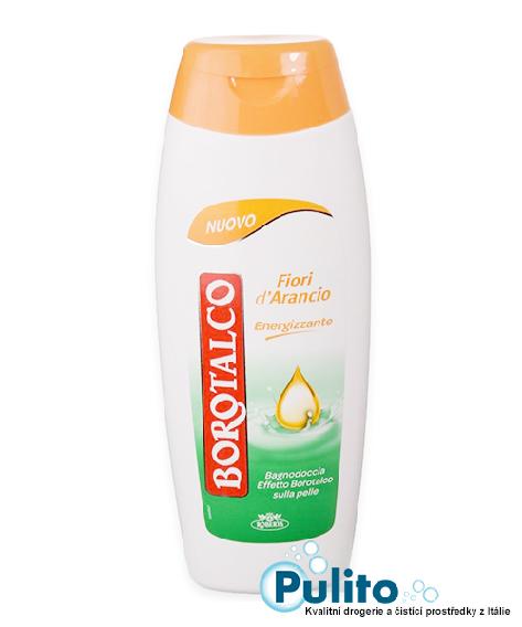 Borotalco Energizzante Fiori d´Arancio sprchový gel/pěna do koupele 500 ml.