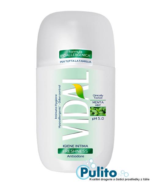 Vidal Intimo Freshness Antiodore, intimní gel 250 ml.