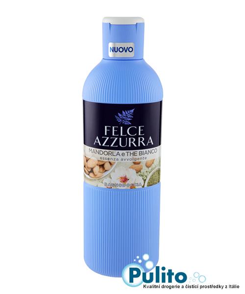 Felce Azzurra Mandorla e Thé Bianco, sprchový gel / koupelová pěna 650 ml