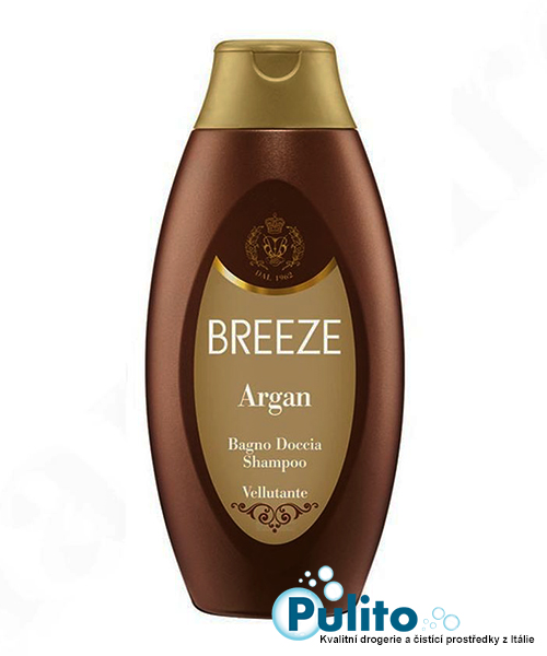 Breeze Argan, sprchový gel/koupelová pěna/šampon s arganovým olejem 400 ml