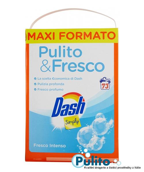 Dash Simply Pulito & Fresco, prací prášek  kg., 73 pracích dávek