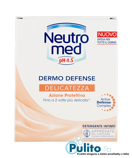 Neutromed pH 4,5 Delicatezza, intimní mýdlo pro ženy v produktivním věku 200 ml.