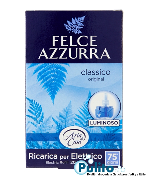 Felce Azzurra Talco Classico, bytový parfém náhradní náplň 20 ml