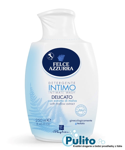 Felce Azzurra Intimo Delicato Classico, jemné intimní mýdlo 250 ml.