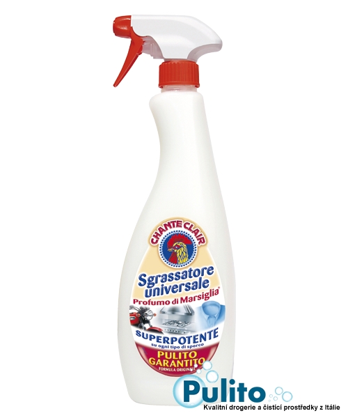 Chante Clair Sgrassatore Universale Marsiglia, univerzální čisticí prostředek a odmašťovač 850 ml.