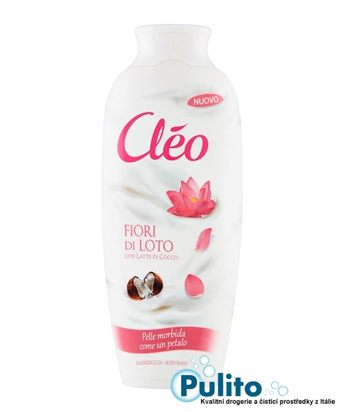 Cléo sprchová pěna Fiori di Loto con Latte di Cocco 500 ml.