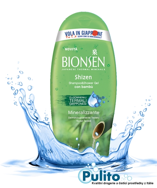 Bionsen Shower Gel&Shampoo Shinsen, sprchový šampón 400 ml.