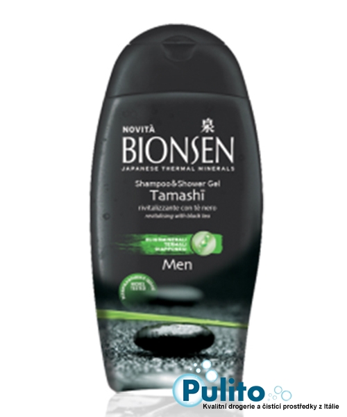 Bionsen Shower Gel&Shampoo Tamashi Men, pánský sprchový šampón 250 ml.