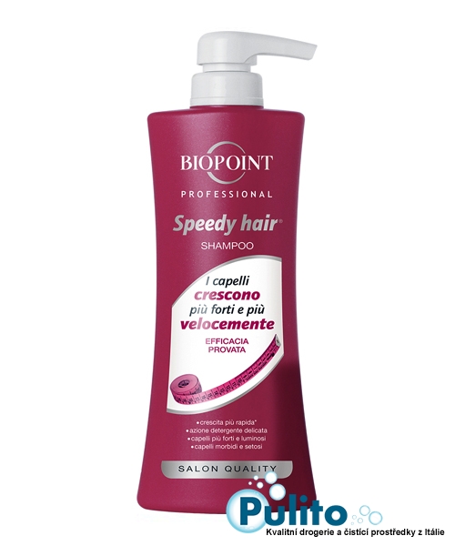 Biopoint Speedy Hair® šampon pro rychlý růst vlasů 400 ml.