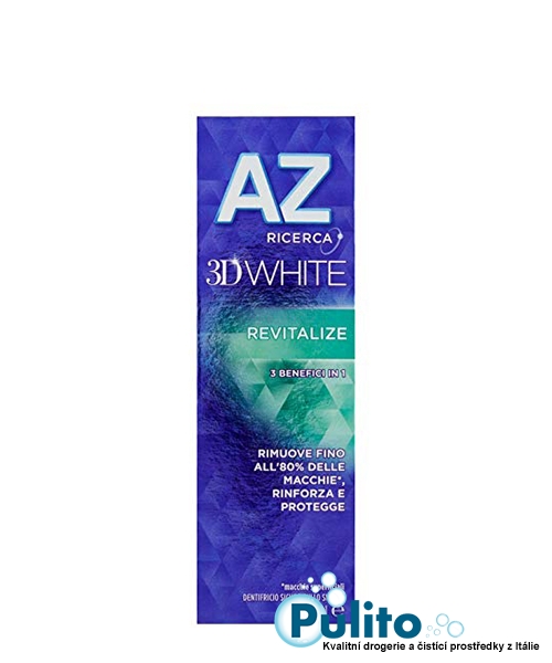 AZ 3D White Revitalize zubní pasta se 3 účinky 75 ml.