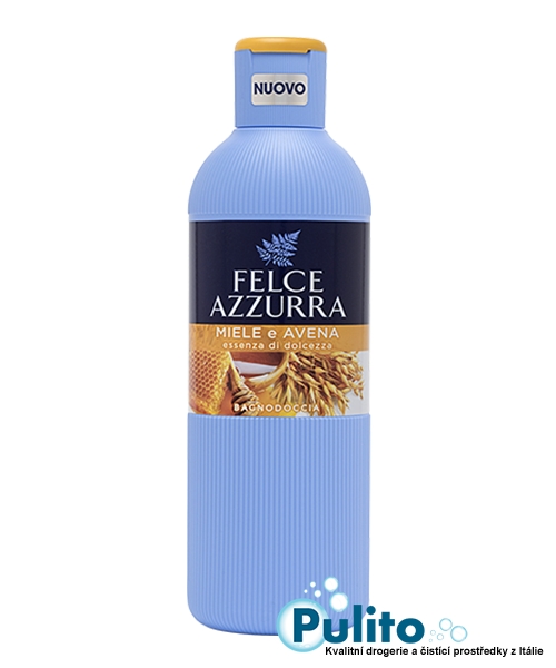 Felce Azzurra Miele e Avena sprchový gel/koupelová pěna 650 ml.
