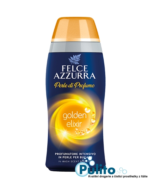 Felce Azzurra parfémované perličky na praní Golden Elixir 250 g.