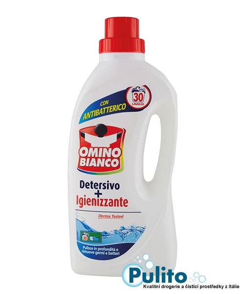 Omino Bianco prací gel Igienizzante 1,5 l., 30 pracích dávek