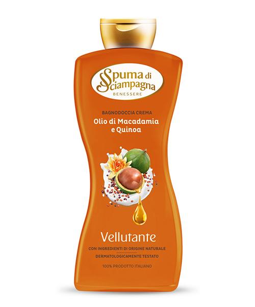Spuma di Sciampagna Olio di Macadamia e Quinoa sprchový krém/koupelová pěna 650 ml