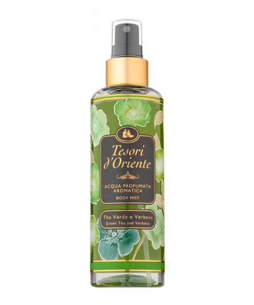 Tesori d´Oriente parfémovaný tělový sprej The Verde e Verbena 200 ml.