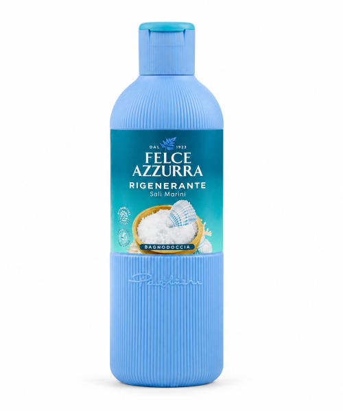 Felce Azzurra Rigenerante Sali Marini, regenerační sprchový gel s mořskou solí 650 ml