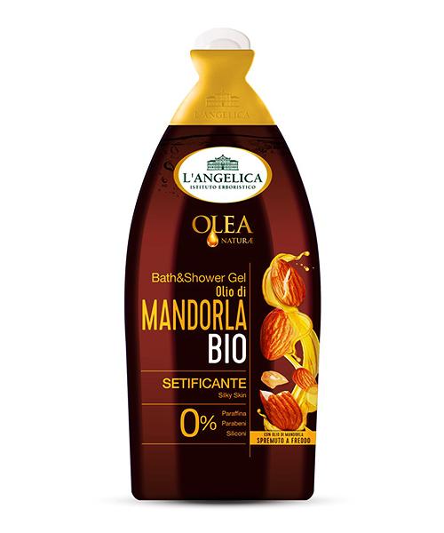 L´Angelica Olea Naturae Bio Olio di Mandorla sprchový gel/koupelová pěna 500 ml.