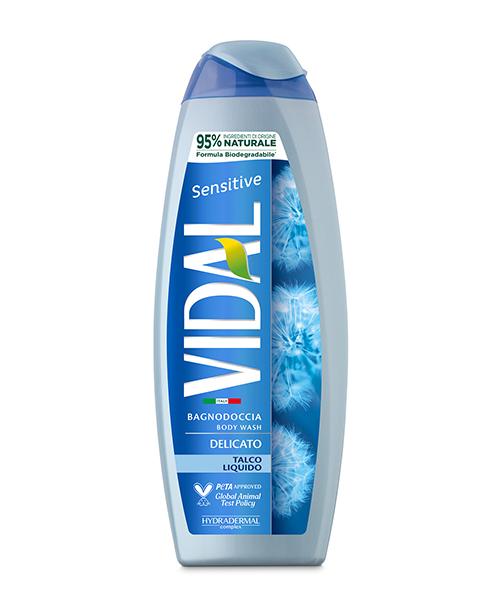 Vidal Sensitive Talco Liquido sprchový gel / koupelová pěna 500 ml