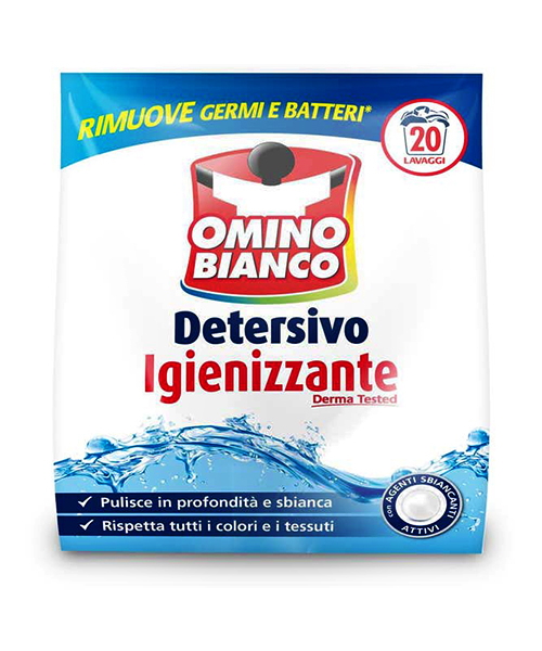 Omino Bianco prací prášek Igienizzante 1,1 kg., 20 pracích dávek