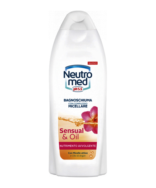 Neutromed Sensual Oil pěna do  koupele s arganovým olejem 600 ml.