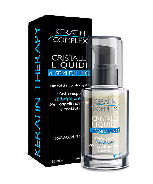 Trico Retinol Keratin Complex Cristalli Liquidi, tekuté krystaly se lněným olejem 50 ml