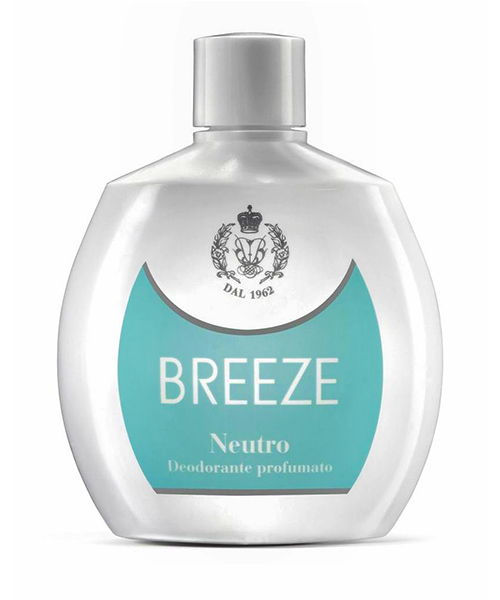 Breeze Squeeze Neutro, parfémový deodorant 100 ml.