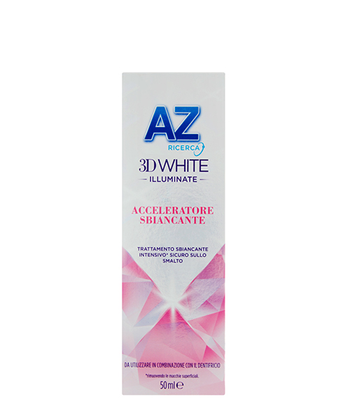 AZ 3D White Illuminate Acceleratore Sbiancante urychlovač bělení zubů 50 ml.