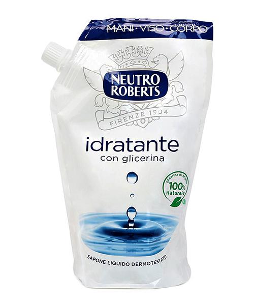 Neutro Roberts Idratante, hydratační tekuté mýdlo náhradní náplň 400 ml