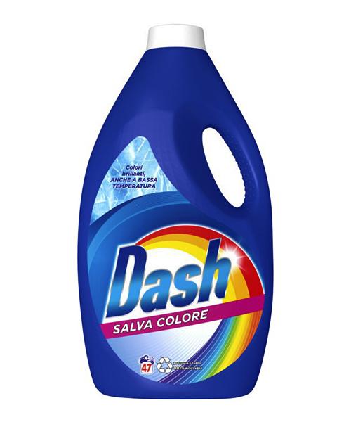 Dash Salva Colore, prací gel na barevné prádlo 2,7 l, 54 pracích dávek