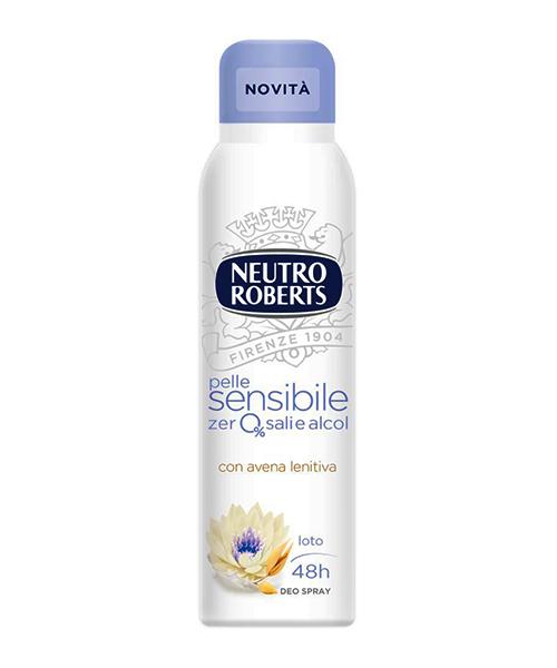 Neutro Roberts Pelle Sensibile Loto tělový deodorant ve spreji 150 ml.