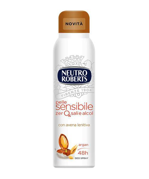 Neutro Roberts Pelle Sensibile Argan tělový deodorant ve spreji 150 ml
