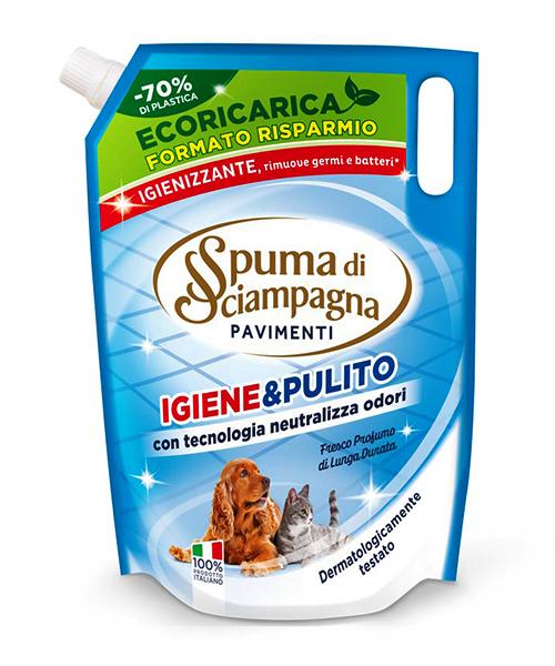 Spuma di Sciampagna Pavimenti Igiene & Pulito, čistič podlah 1350 ml