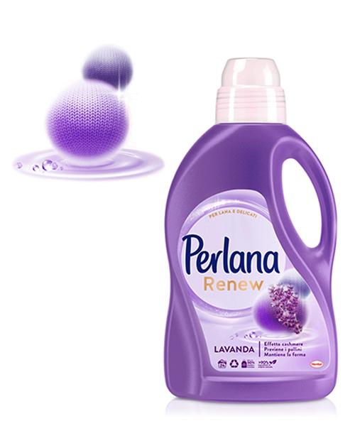 Perlana Renew Lavanda, prací gel 1,44 l