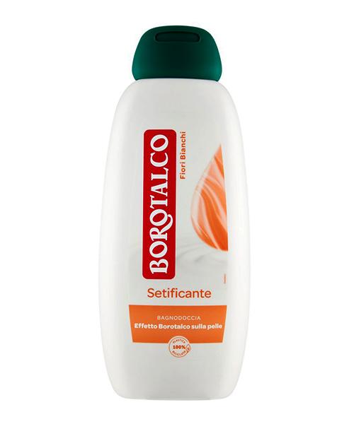Borotalco Setificante Fiori Bianchi sprchový gel/pěna do koupele 450 ml