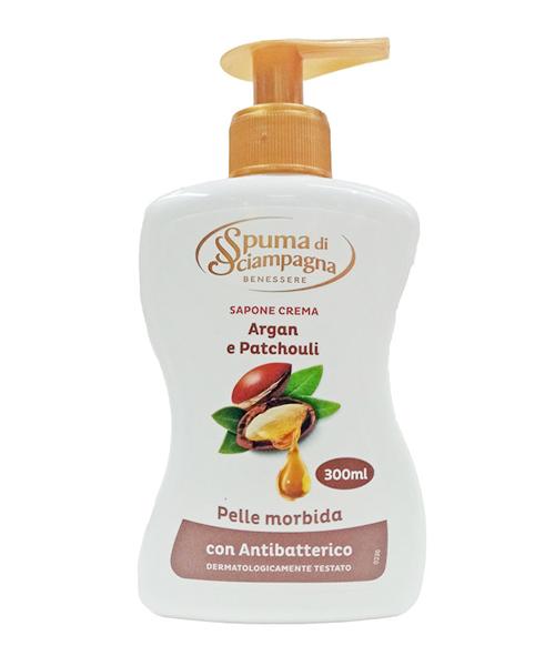 Spuma di Sciampagna Argan e Patchouli tekuté mýdlo 300 ml.