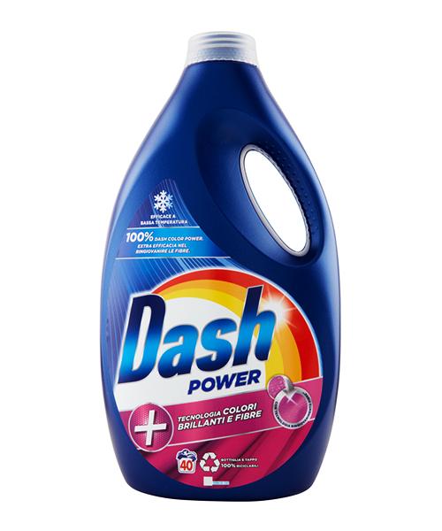Dash Power Tecnologia Colori Brillanti e Fibre, prací gel na barevné prádlo 2200 ml., 40 pracích dávek