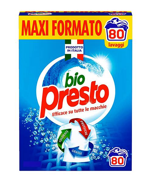 Bio Presto prací prášek 4,4 kg, 80 pracích dávek