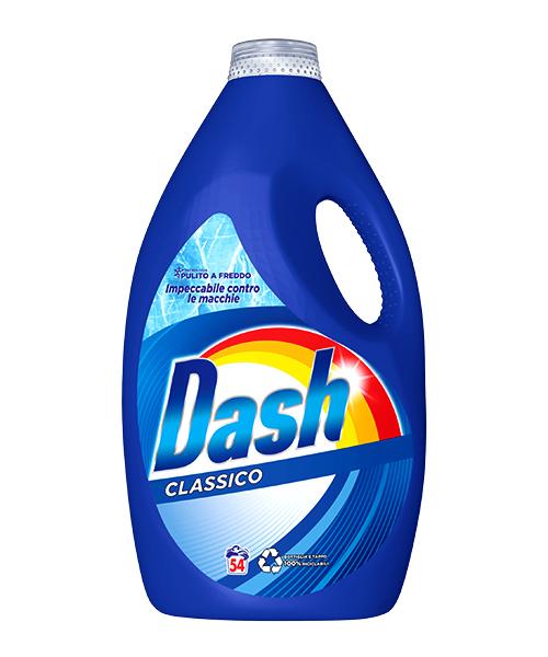 Dash Classico, prací gel 2700 ml, 54 pracích dávek