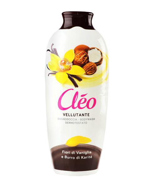 Cléo Fiori di Vaniglia e Burro di Karité sprchový gel / pěna do koupele 750 ml