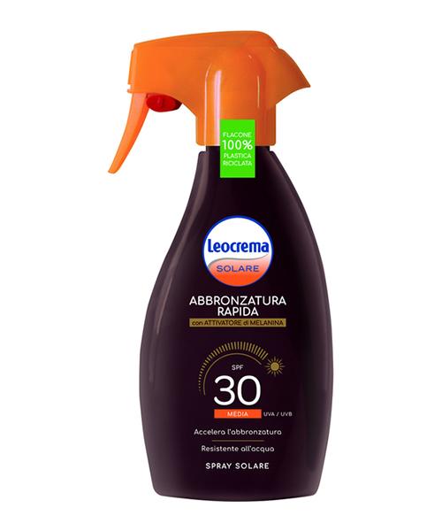 Leocrema Solare Abbronzarura Rapida SPF 30 opalovací mléko 250 ml