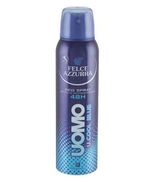 Felce Azzurra Uomo Deo Spray Cool Blue, pánský deodorant 150 ml