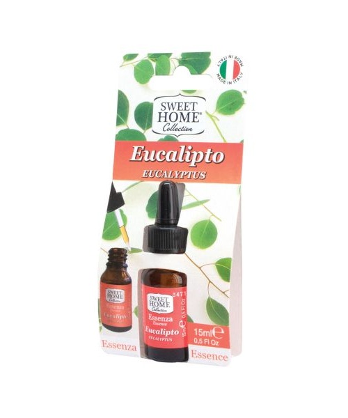 Sweet Home Eucalipto vonný esenciální olej do aromadifuzéru, eukalyptus 15 ml
