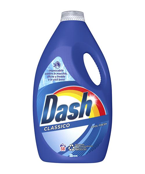 Dash Classico Cool Fresh prací gel 2900 ml, 58 pracích dávek