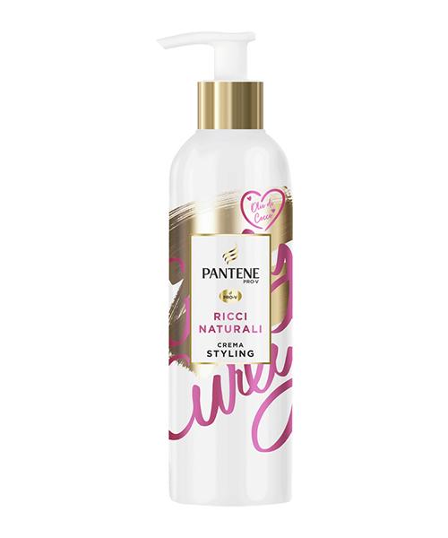 Pantene Crema Ricci Naturali stylingový krém na kudrnaté vlasy 235 ml