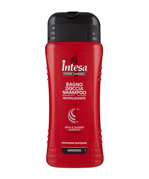 Intesa Pour Homme Rivitalizzante 3v1 pánský sprchový gel / šampon / pěna do koupele 500 ml