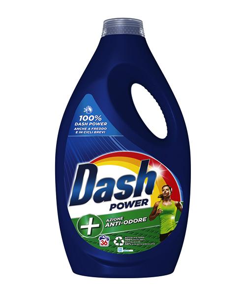 Dash Power Anti-Odore prací gel 1800 ml, 36 pracích dávek