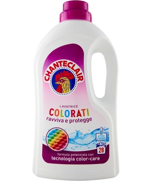Chanteclair Colorati prací gel na barevné prádlo 1260 ml, 28 pracích dávek